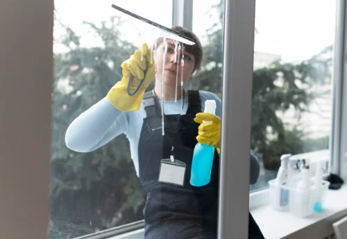 Nettoyage de vitres intérieures et extérieures au Saix